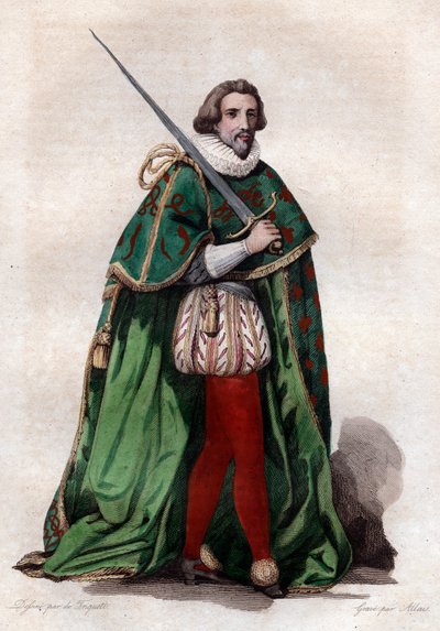 Portrait of Francois de Bonne, duc de Lesdiguieres (1543-1626), French soldier and Constable of France by French School